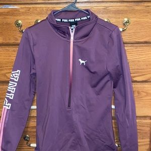 Pink by Victoria’s Secret half zip pullover